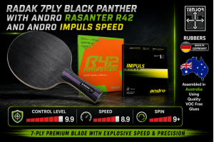 RADAK Black Panther Plus Andro R42 and Impuls Speed